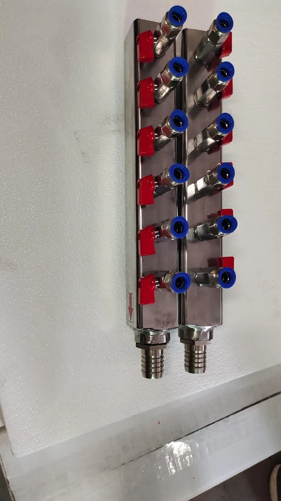 Fabricated Manifold - 6 Port