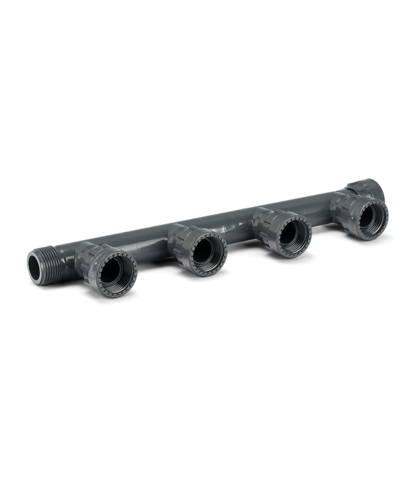 SS Manifold - 4 Way